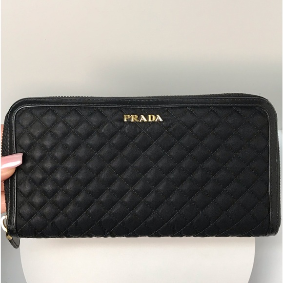PRADA Tessuto Quilted Long Zip Around Wallet ππ€ - Picture 8 of 17